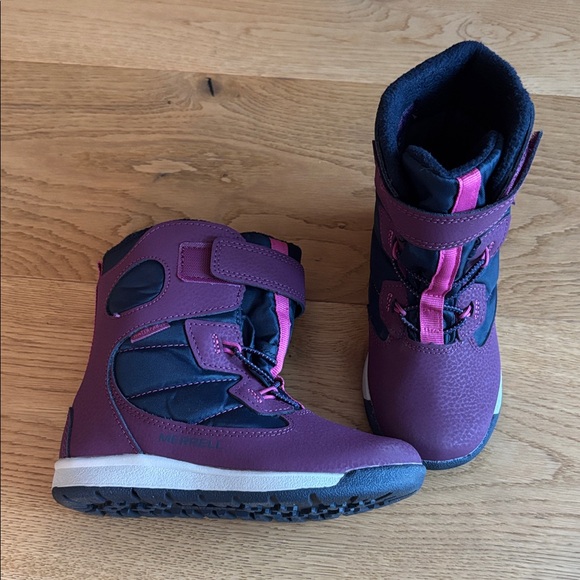 Merrell Kids Snow Storm Winter Boots Size 10M - Picture 1 of 6
